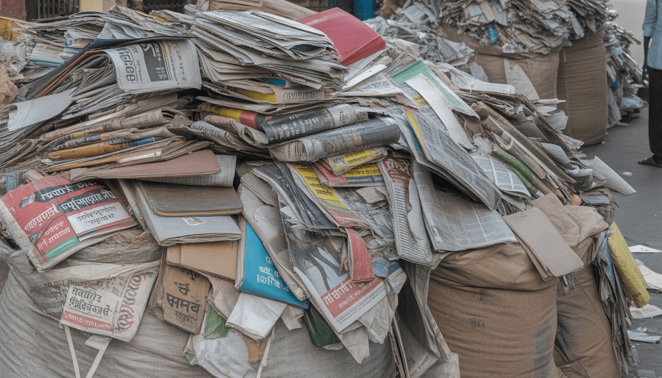 Waste paper pricing and rates