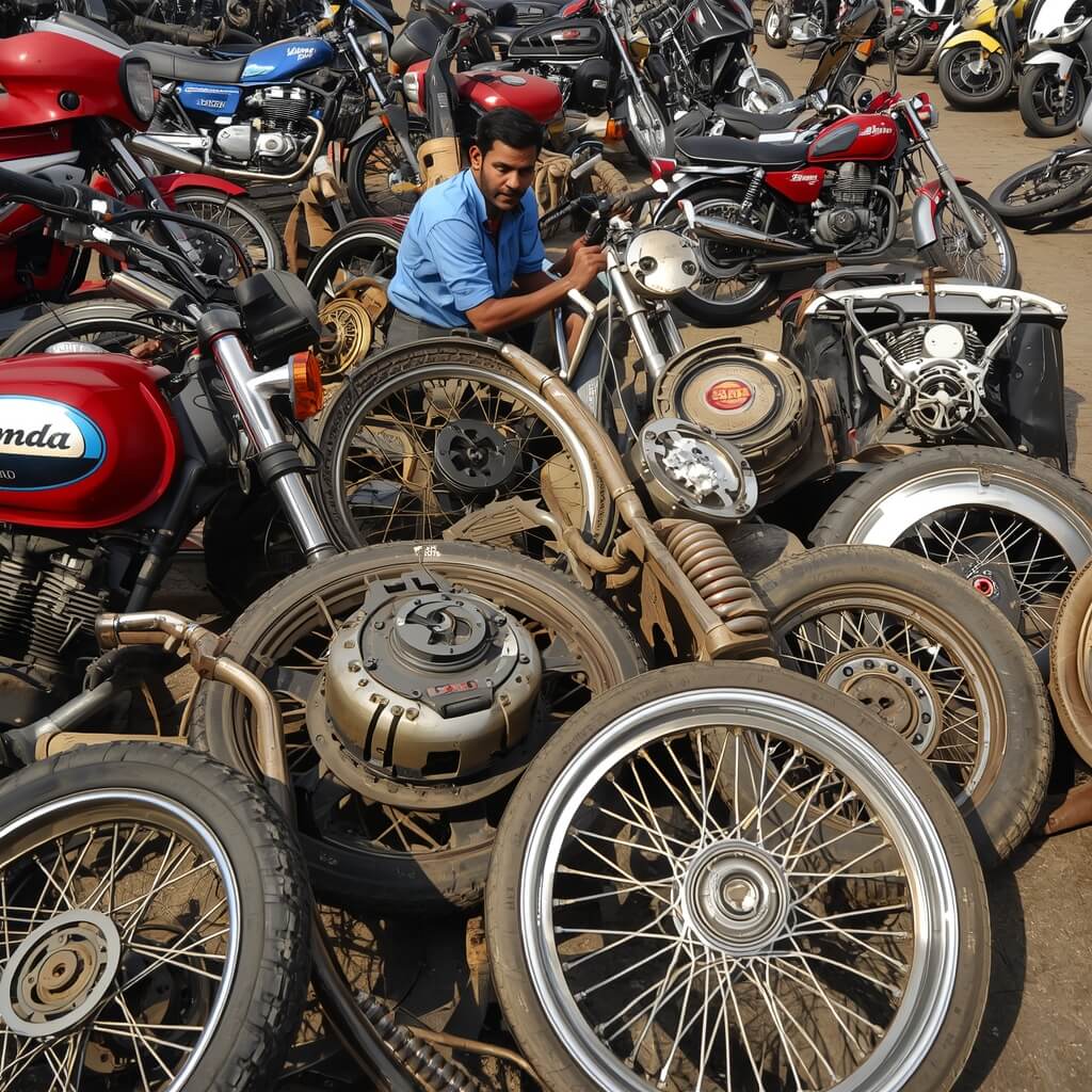 Motorcycle and bike parts