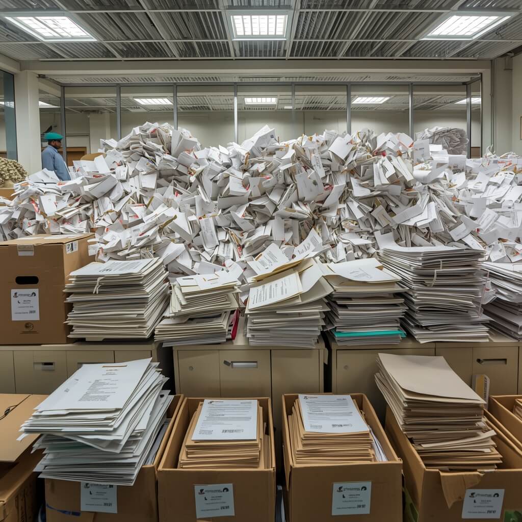 Office papers and documents